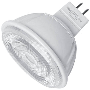 7.5 watt 12 volt MR16 Bi-Pin Base 3000K Natural White Dimmable LED Flood 1