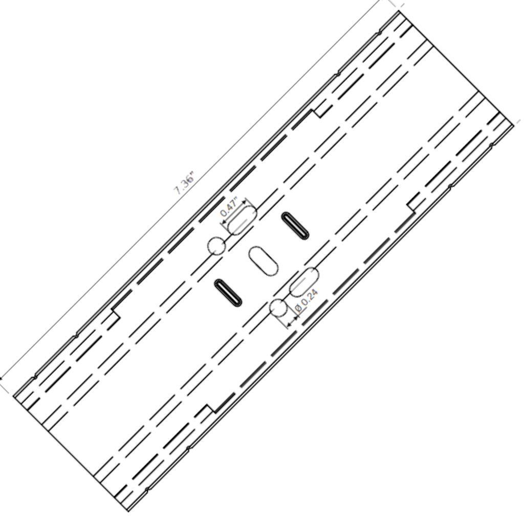 End to End Linking Accessory for Micro LED Strip Fixtures 1