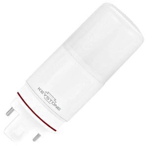 8 watt 120/277 volt PL 2-Pin Base 4000K Cool White Non-Dimmable LED 1