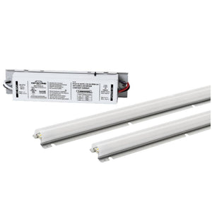 24" 2 Light 18/24/31 watt 120/277 volt 5000K Daylight LED Dimmable Linear Retrofit Kit 1