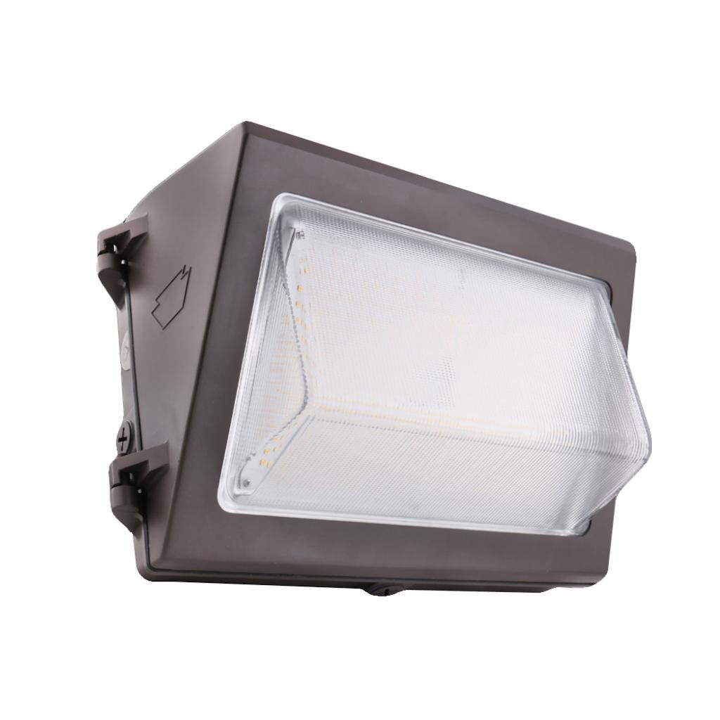 35 watt 120/277 volt CCT Selectable Traditional Non-Cutoff LED Wall Pack 1