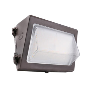 80 watt 120/277 volt CCT Selectable Traditional Non-Cutoff LED Wall Pack 1