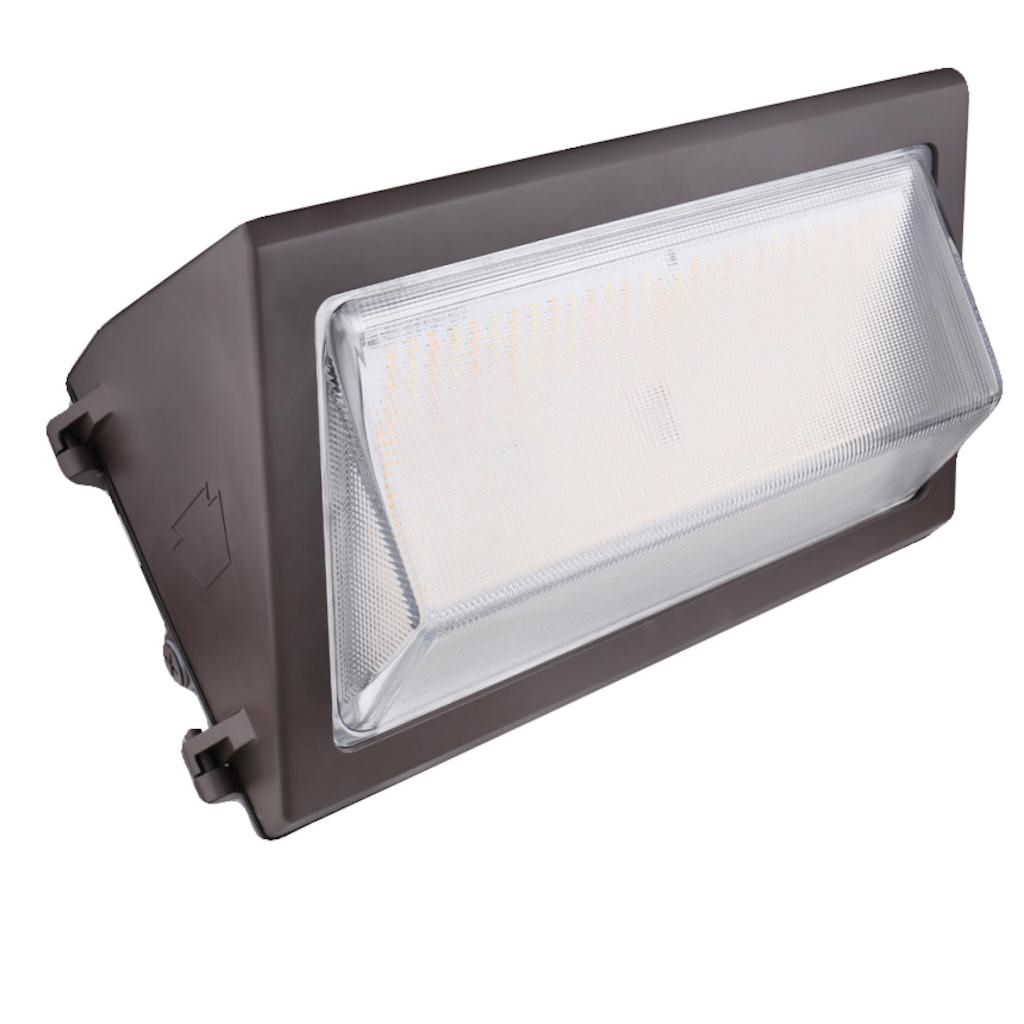 120 watt 120/277 volt CCT Selectable Traditional Non-Cutoff LED Wall Pack 1