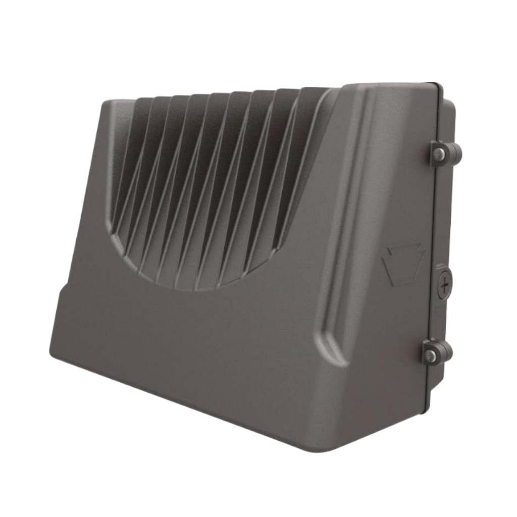 40 watt 120/277 volt 5000K Daylight Full-Cutoff Bronze LED Wall Pack 1