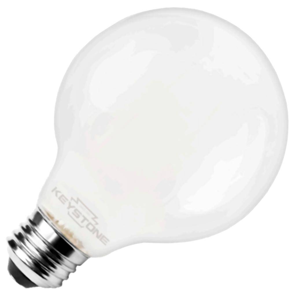 5.5 watt 120 volt G25 Medium Screw Base 3000K Natural White Dimmable LED 1
