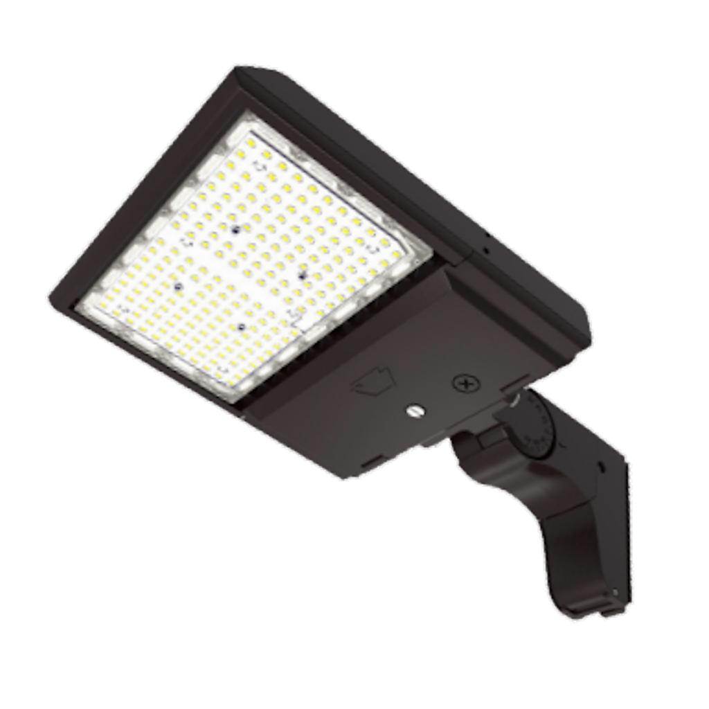 70/100/140 watt 120/277 volt 5000K Daylight Bronze Dimmable LED Area Light 1