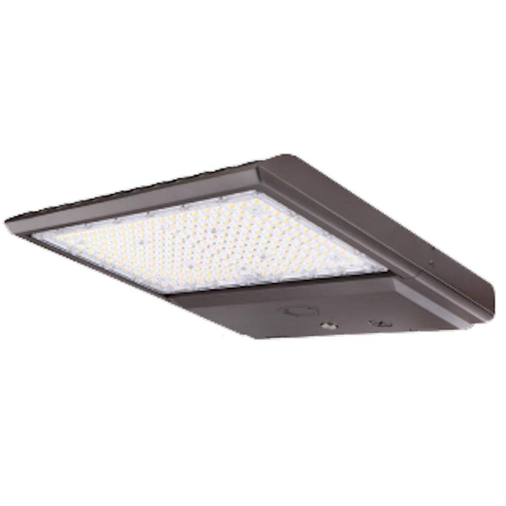 140 watt 277/480 volt 4000K Cool White Bronze Dimmable LED Area Light 1