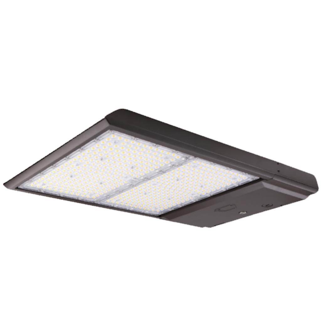 290 watt 277/480 volt 4000K Cool White Bronze Dimmable LED Area Light 1