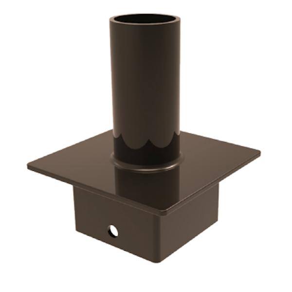 Square Pole-Mount Top Tenon Adaptor 1