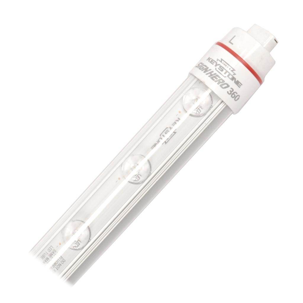 16 watt 120/277 volt 36" T8 Recessed Double Contact (R17d) Base 4000K Cool White Non-Dimmable LED Tube 1