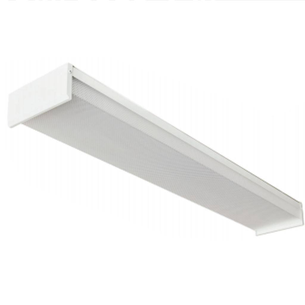4' 4 Lamp T8 wrap fixture  (Lamps sold separately.) 1