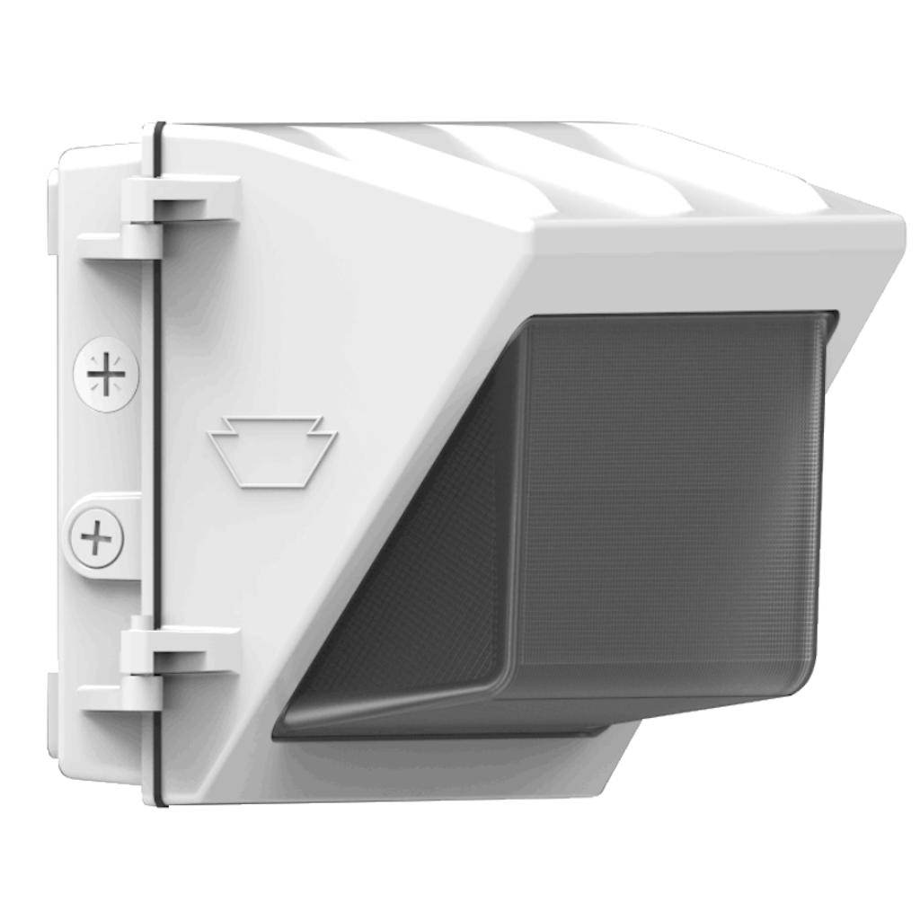 55 watt 120/277 volt CCT Selectable White Dimmable LED Wall Pack 1