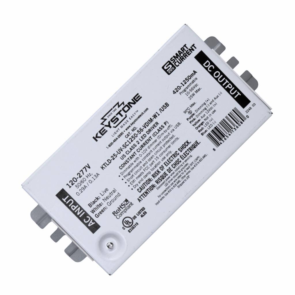 25 watt 120/277 volt Programmable Driver 1