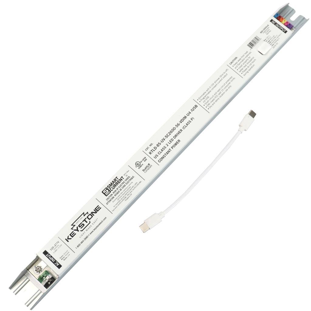 85 watt 120/277 volt Programmable USB-C Driver 1