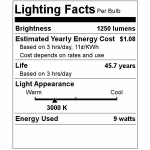9 watt 24" T8 Medium Bi-Pin Base 3000K Natural White Dimmable LED 2
