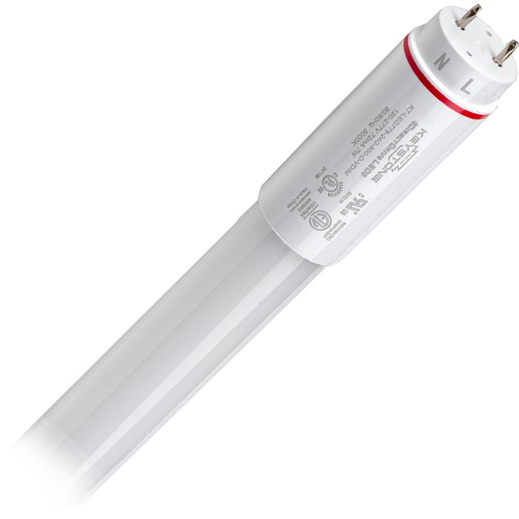 7 watt 120/277 volt 24" T8 Medium Bi-Pin Base 5000K Daylight Dimmable LED 1