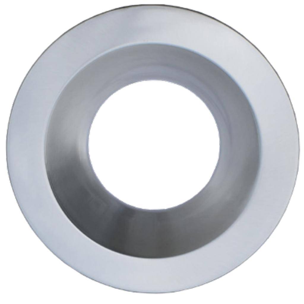 8" Brushed Nickel Trim For LED Downlight 1