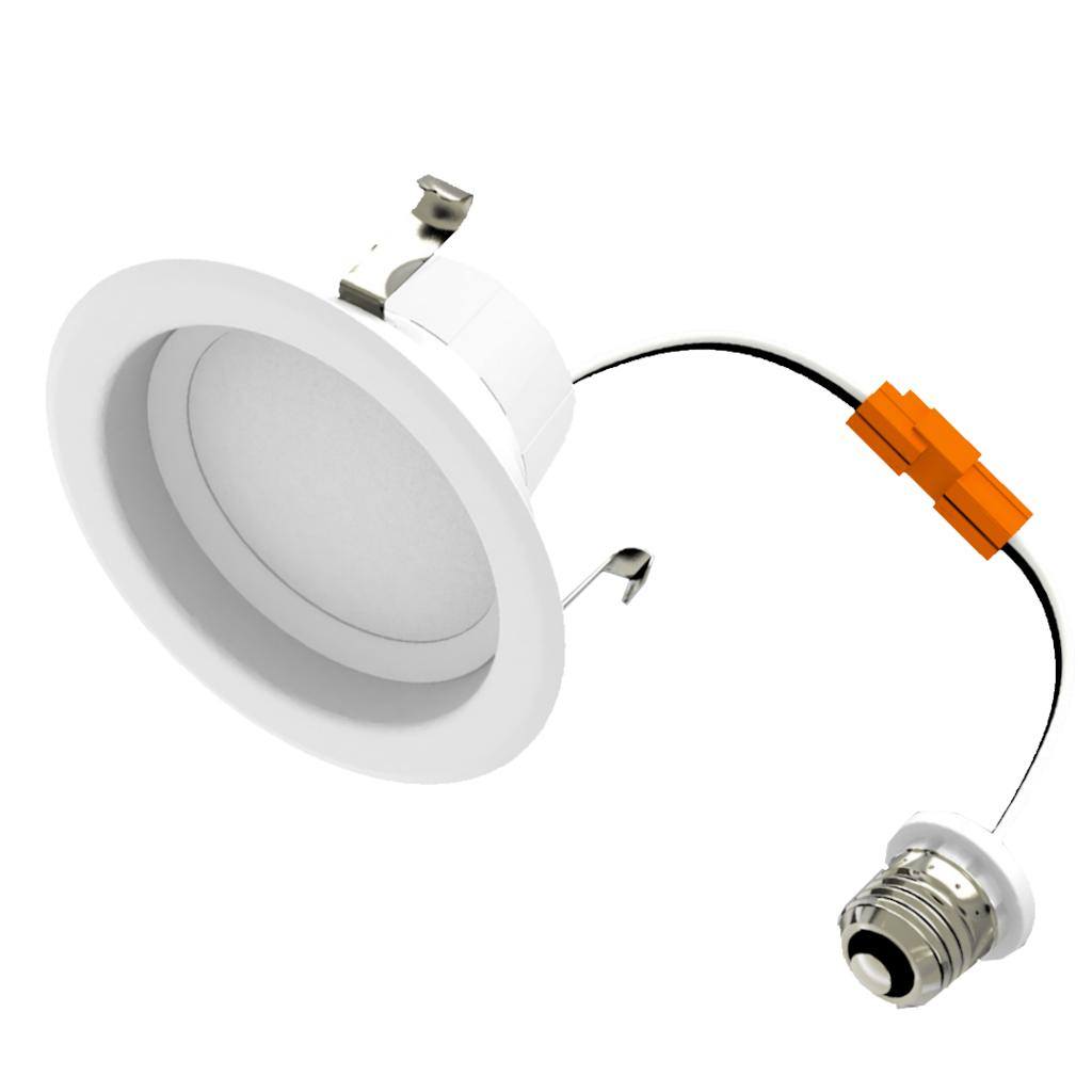 4" 8 watt 120 volt Medium Screw Base CCT Selectable Dimmable LED 1