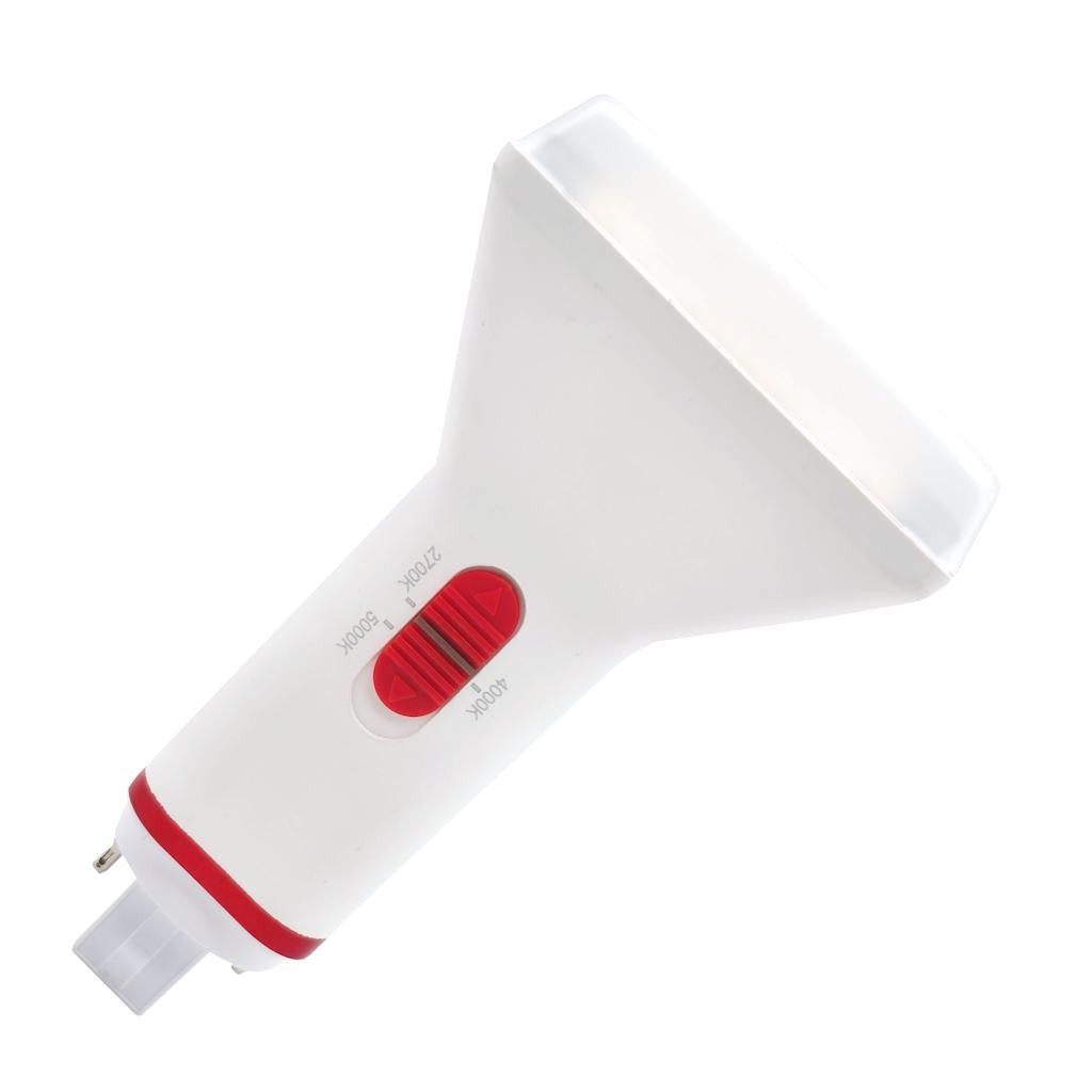 8.5 watt PL 2-Pin Base CCT Selectable Ballast Bypass Non-Dimmable LED 1