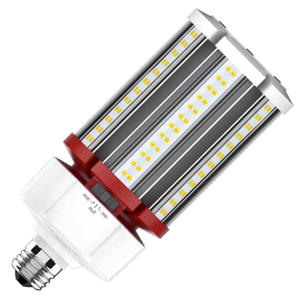 Selectable watt 120/277 volt Medium Screw Base 4000K Cool White Non-Dimmable LED 1