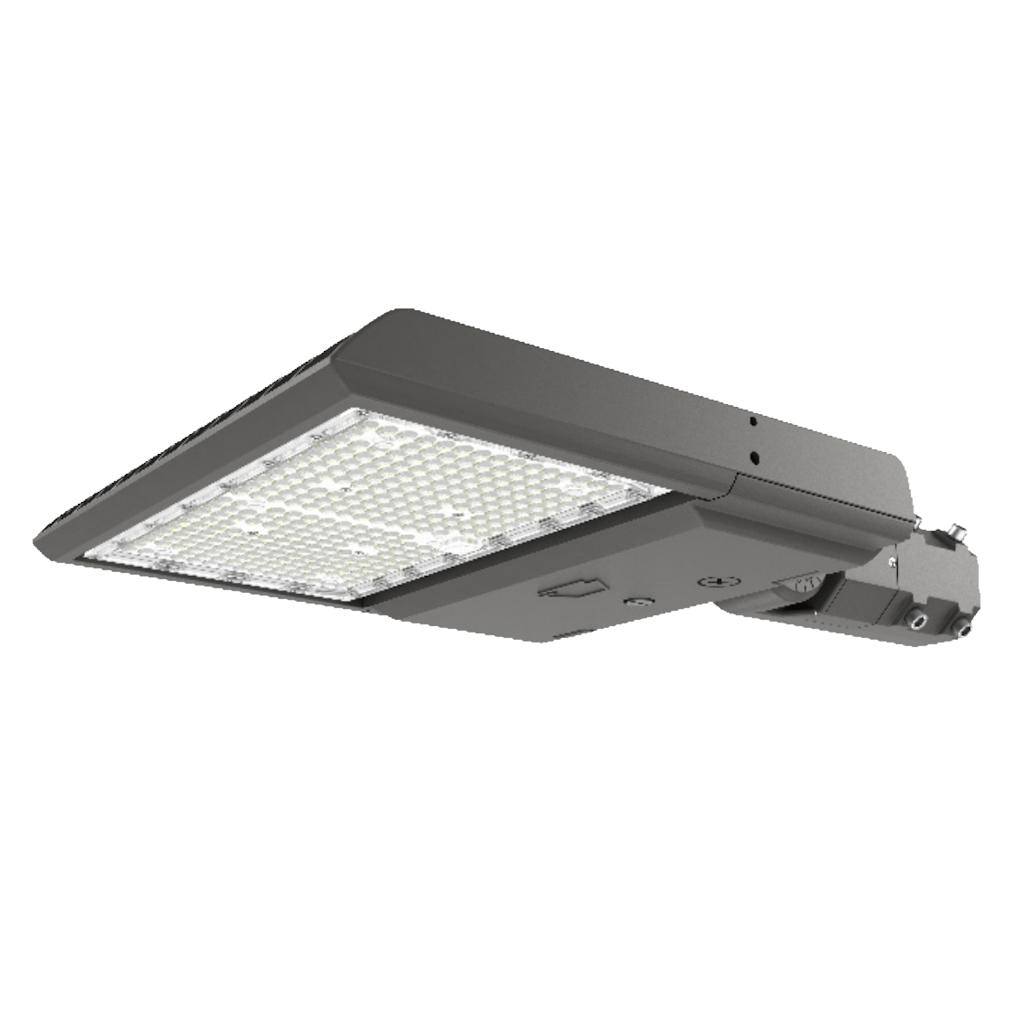70/100/140 watt 120/277 volt CCT Selectable Bronze LED Area Light 1