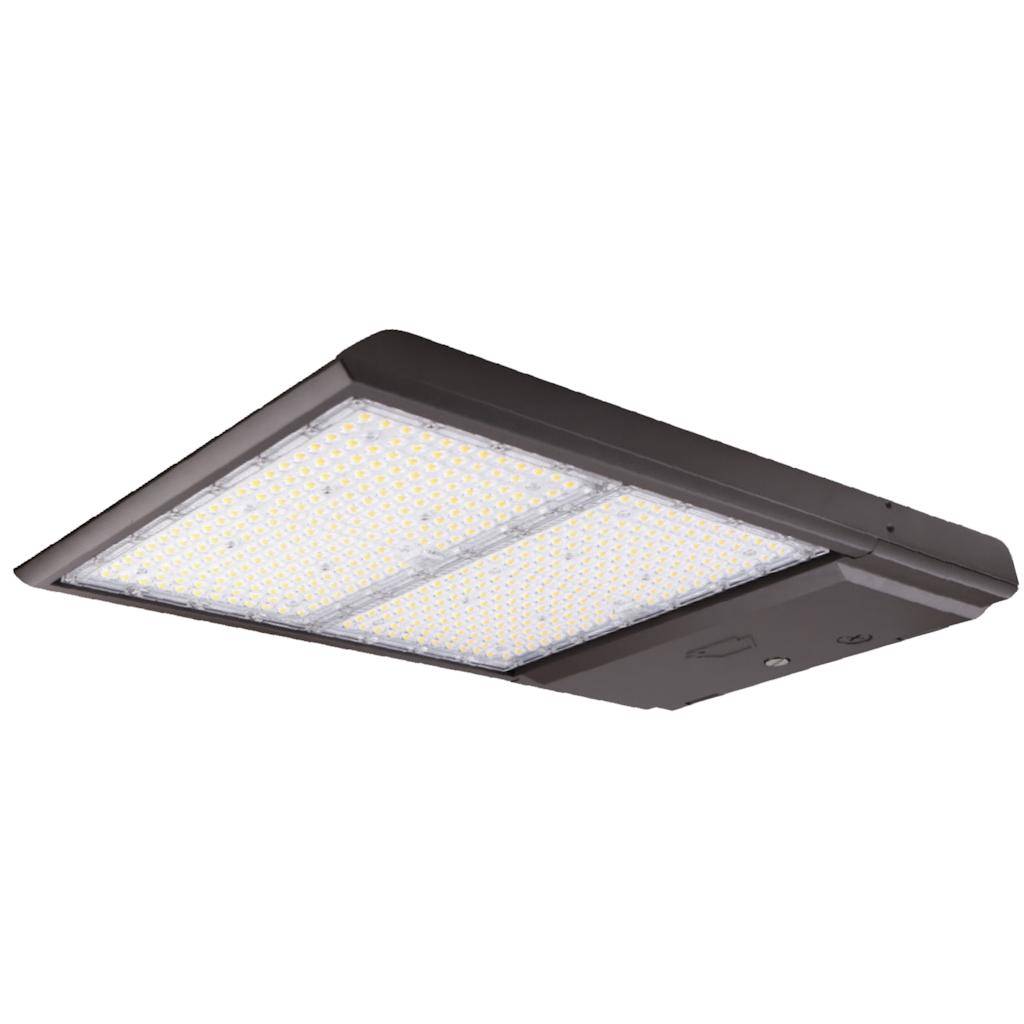 185/210/290 watt 277/480 volt CCT Selectable Bronze LED Area Light 1