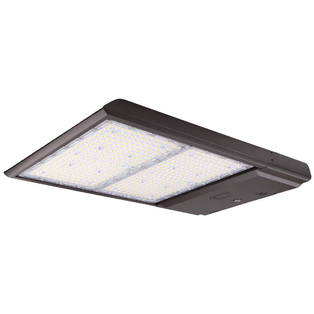 290 watt 277/480 volt 5000K Daylight Bronze Dimmable LED Area Light 1