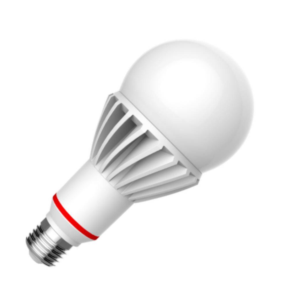 24 watt 120/277 volt A23 Medium Screw Base 5000K Daylight LED Light Bulb 1