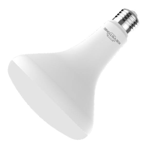 15.5 watt 120 volt BR40 Medium Screw Base 4000K Cool White LED Light Bulb 1