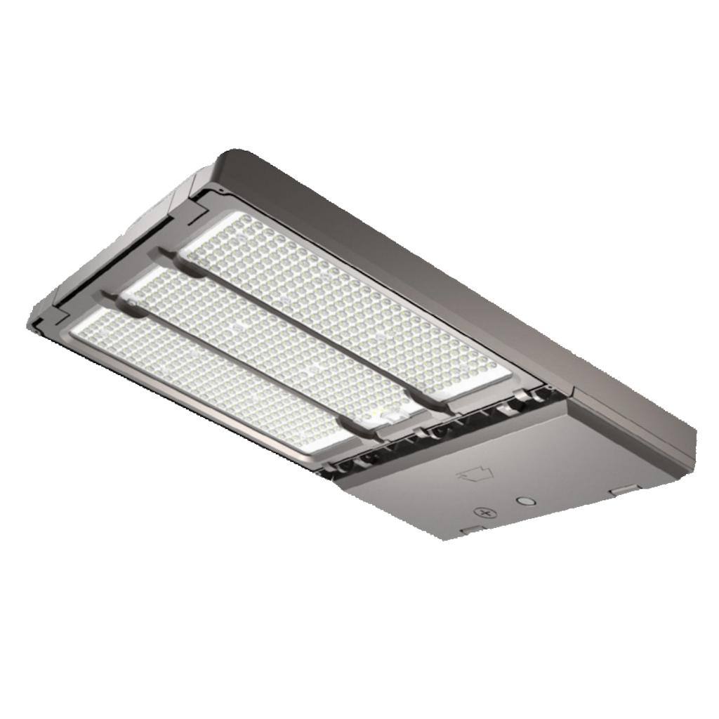 210 watt 120/277 volt 5000K Daylight Bronze Dimmable LED Area Light 1