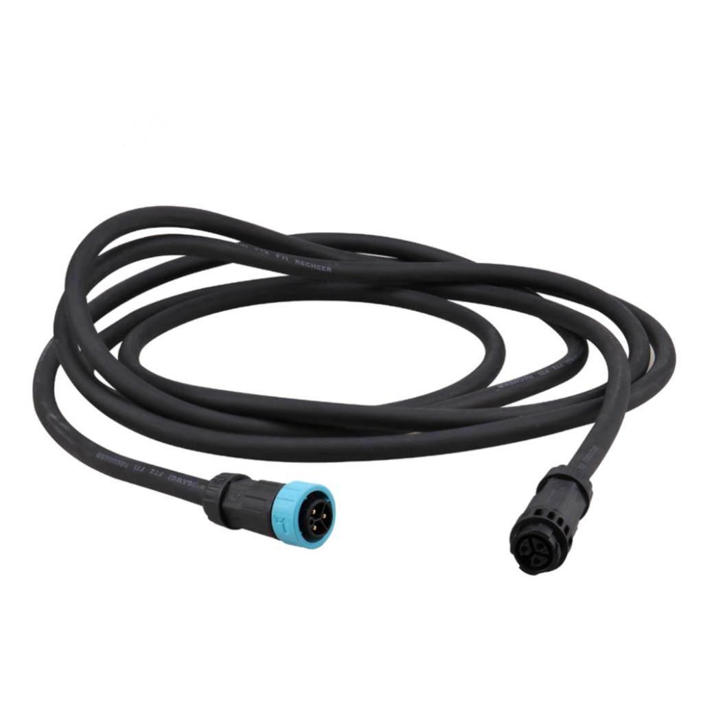 65' Black Extension Cord for Sports Light Fixtures 1