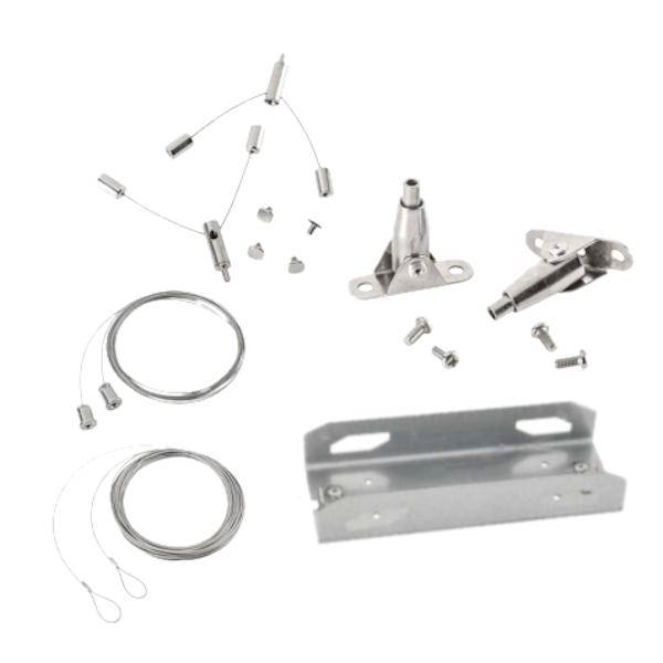 2' Selectable watt 120/277 CCT Selectable LED Linear Pendant Fixture 2