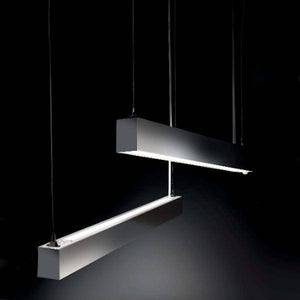 4' Selectable watt 120/277 CCT Selectable LED Linear Pendant Fixture 3