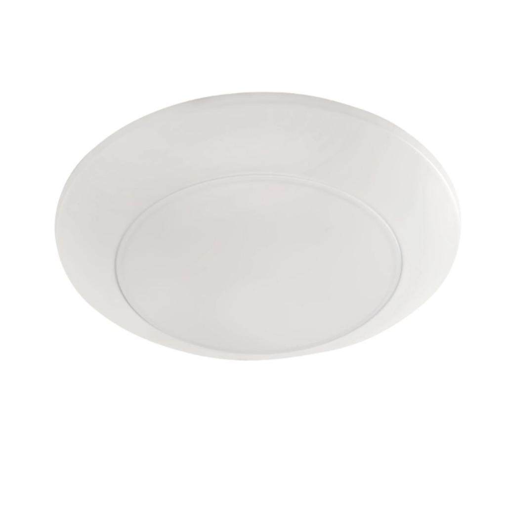 6" 15 watt 120 volt CCT Selectable White LED Disk Light 1