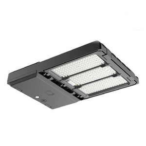 Selectable watt 120/277 volt CCT Selectable Black LED Area Light Fixture 1