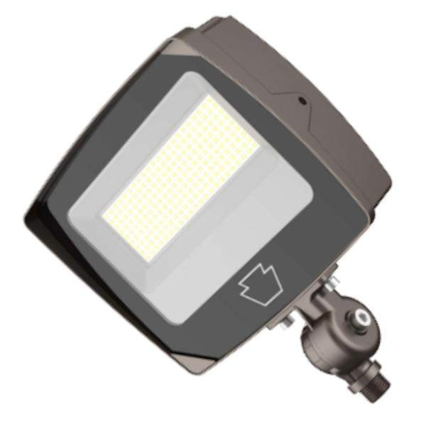 40/50/60 watt 120/277 volt CCT Selectable Bronze Dimmable LED Flood 1