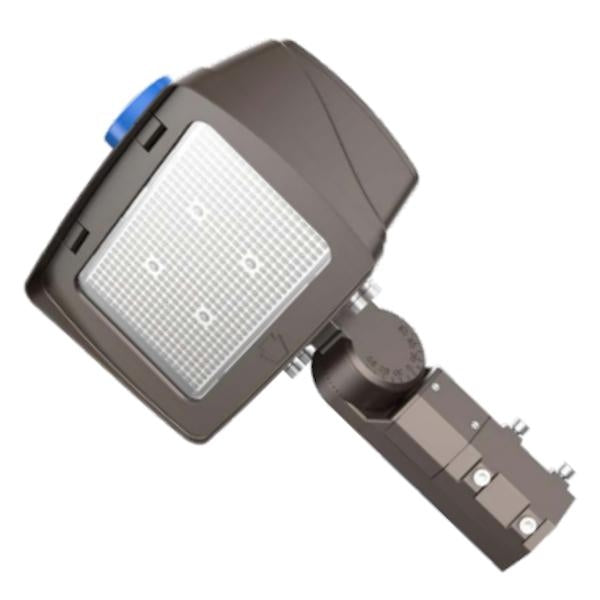 100/140 watt 277/480 volt CCT Selectable Bronze Dimmable LED Flood 3