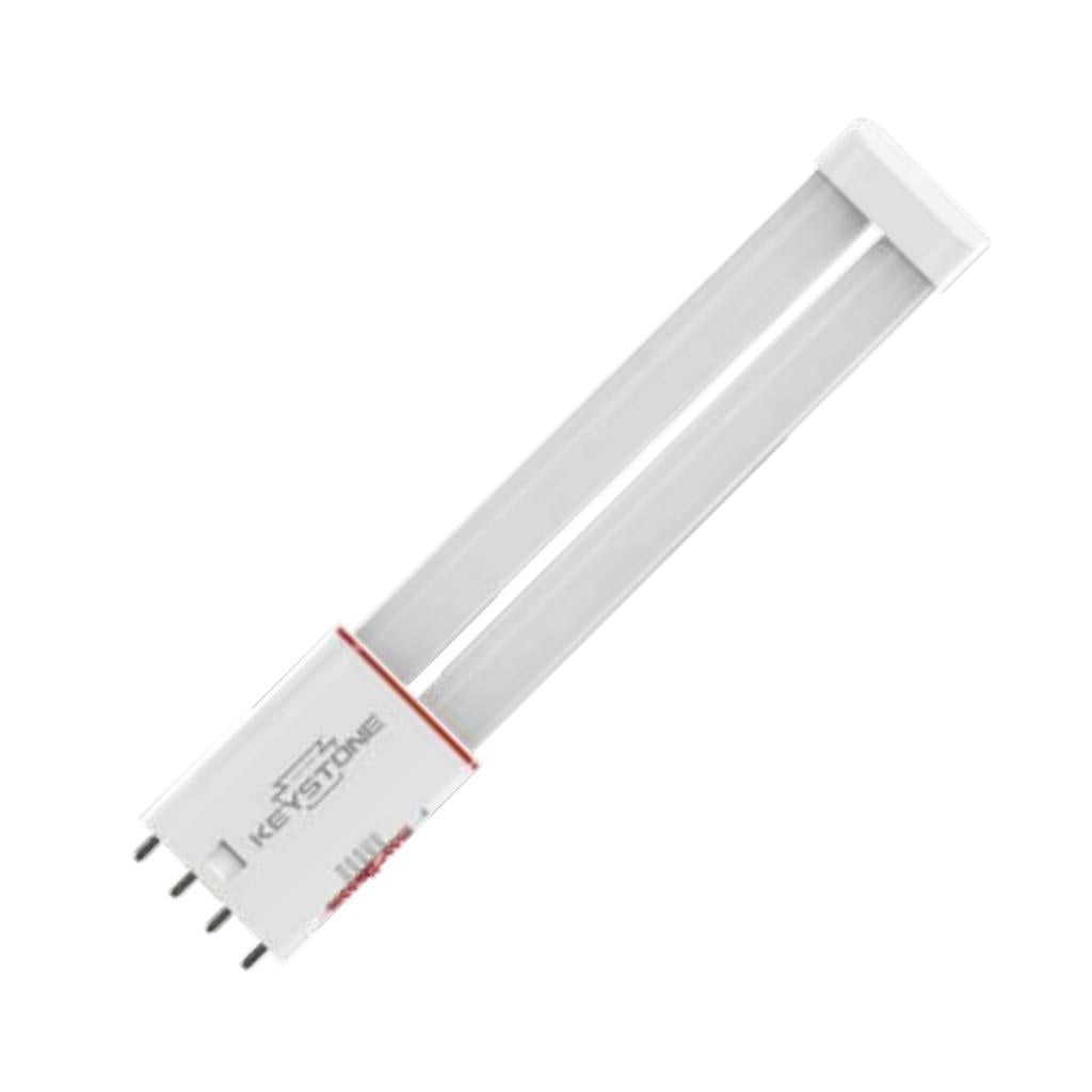 8.5 watt 120/277 volt PLL 4-Pin Base CCT Selectable LED Light Bulb 1