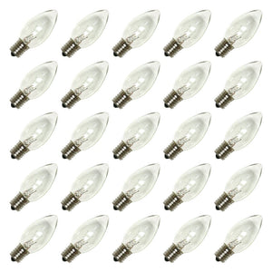C9 Intermediate Screw Base Clear (25 pack) 1