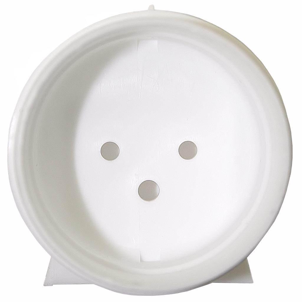 T12 Right Angle White Fluorescent Light Bulb End Cap 1