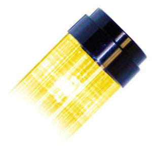 48" T12 Yellow Tube Guard 1