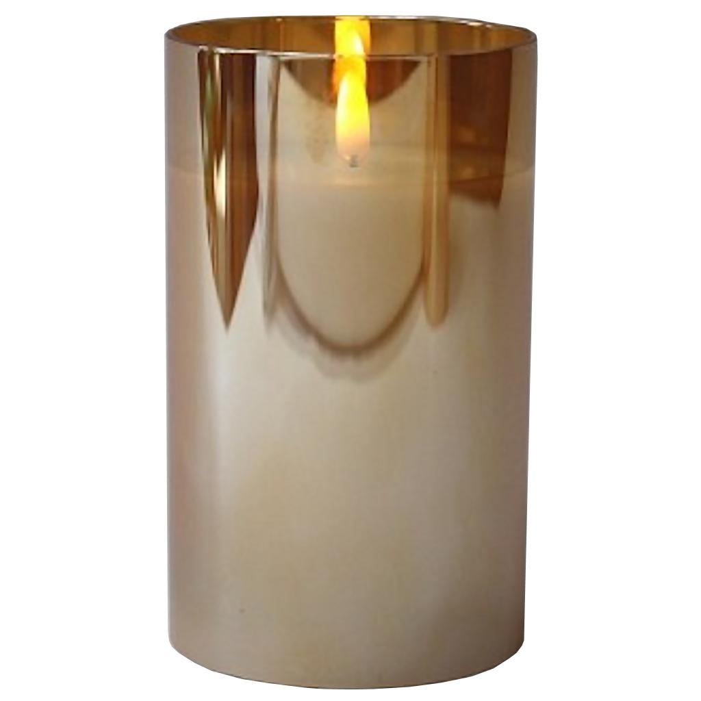 6" LED Flame Battery Operated LED Candle with Timer 1
