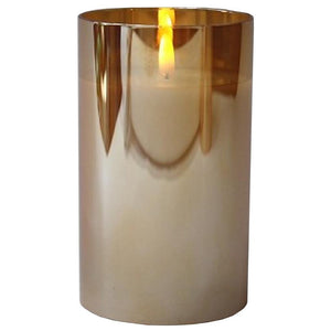 6" LED Flame Battery Operated LED Candle with Timer 1