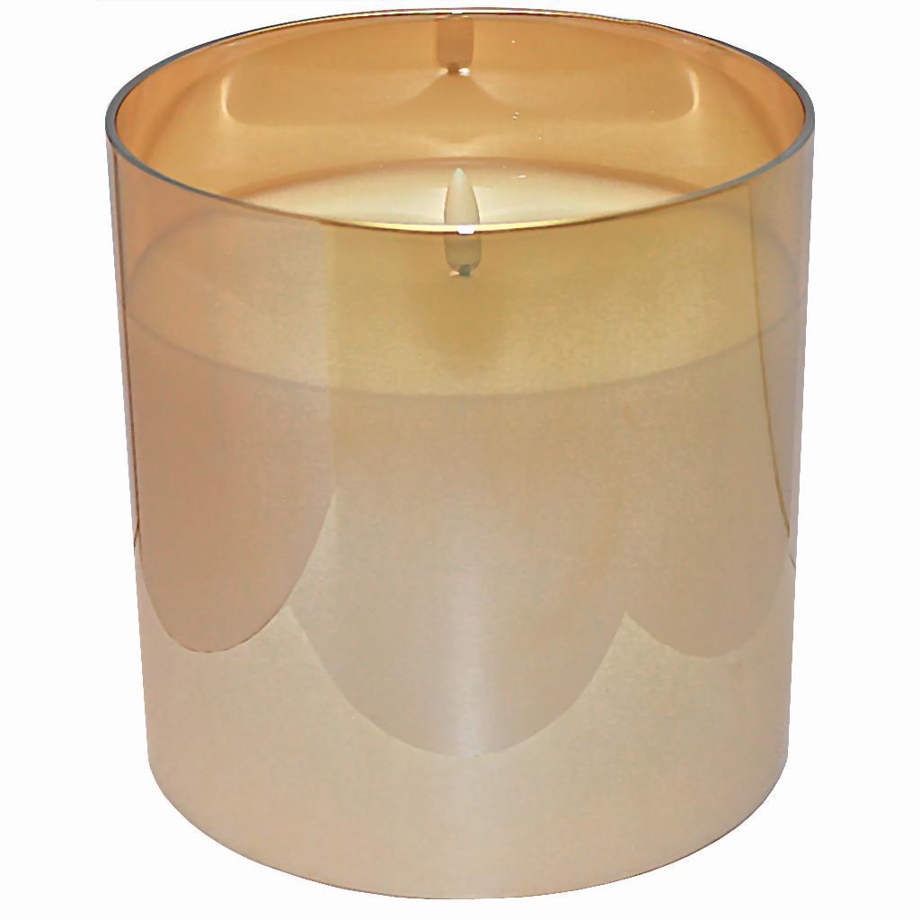 6" LED Flame Battery Operated LED Candle with Timer 1