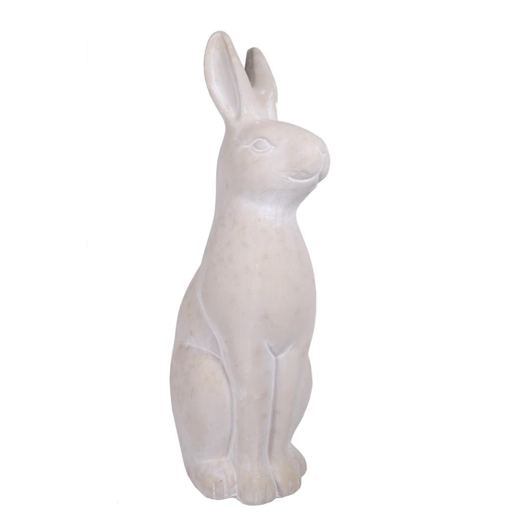 14" White Rabbit Figurine 1