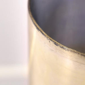 12" Silver Honeycomb Candle Holder 2