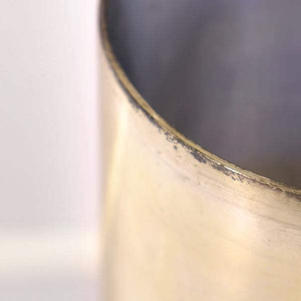 12" Silver Honeycomb Candle Holder 2