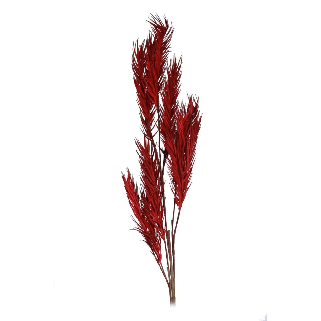 44" Artificial Crimson Foam Flower 1