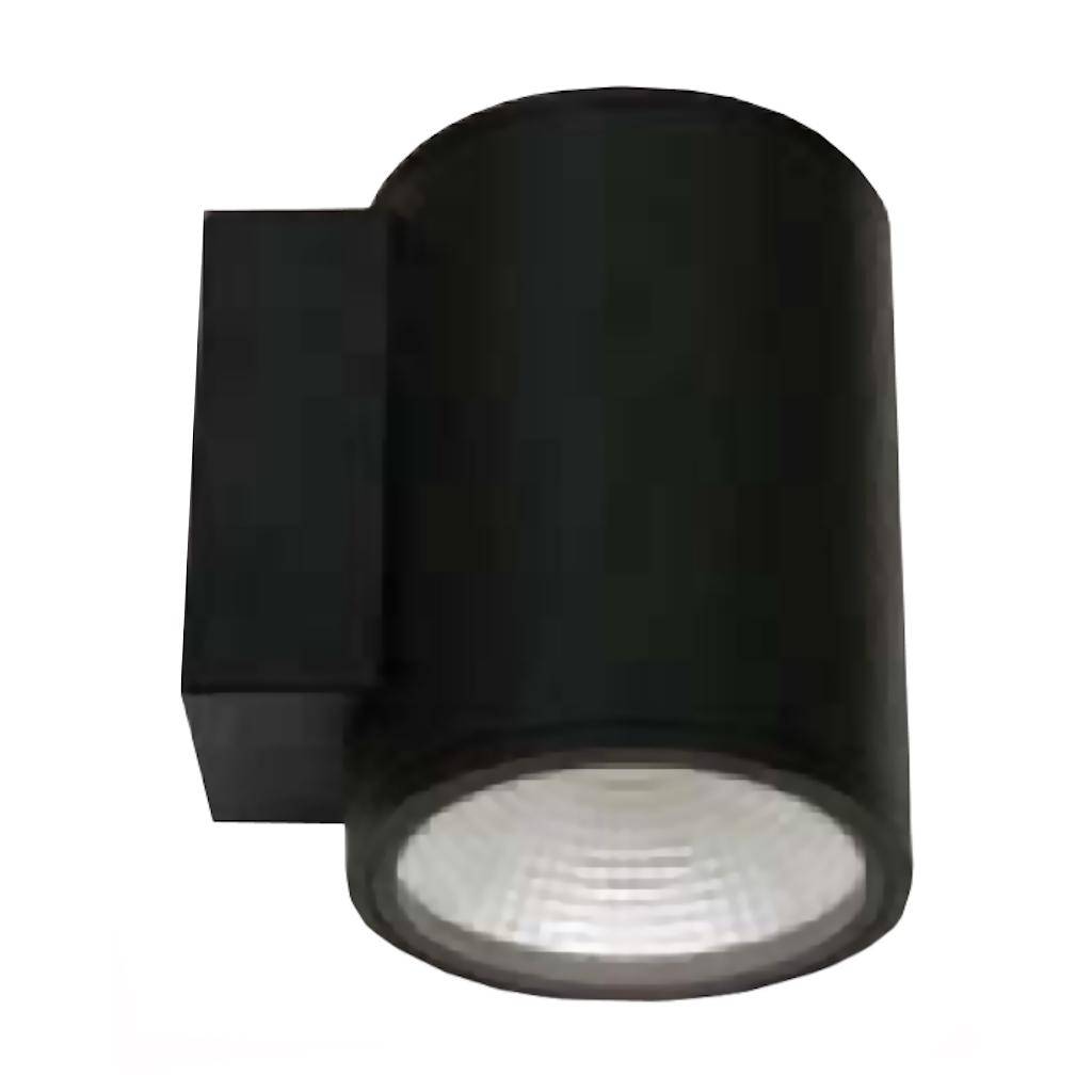 22 watt 120/277 volt 3000K Natural White Black Non-Dimmable LED Narrow Spot 1