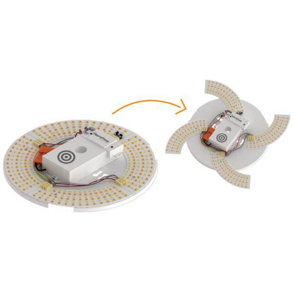9" 6-22 watt 120/277 volt CCT Selectable Dimmable LED Retrofit Kit 3